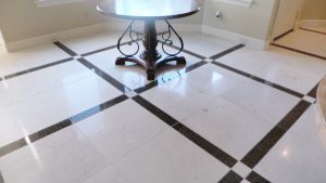 Limestone Floor After